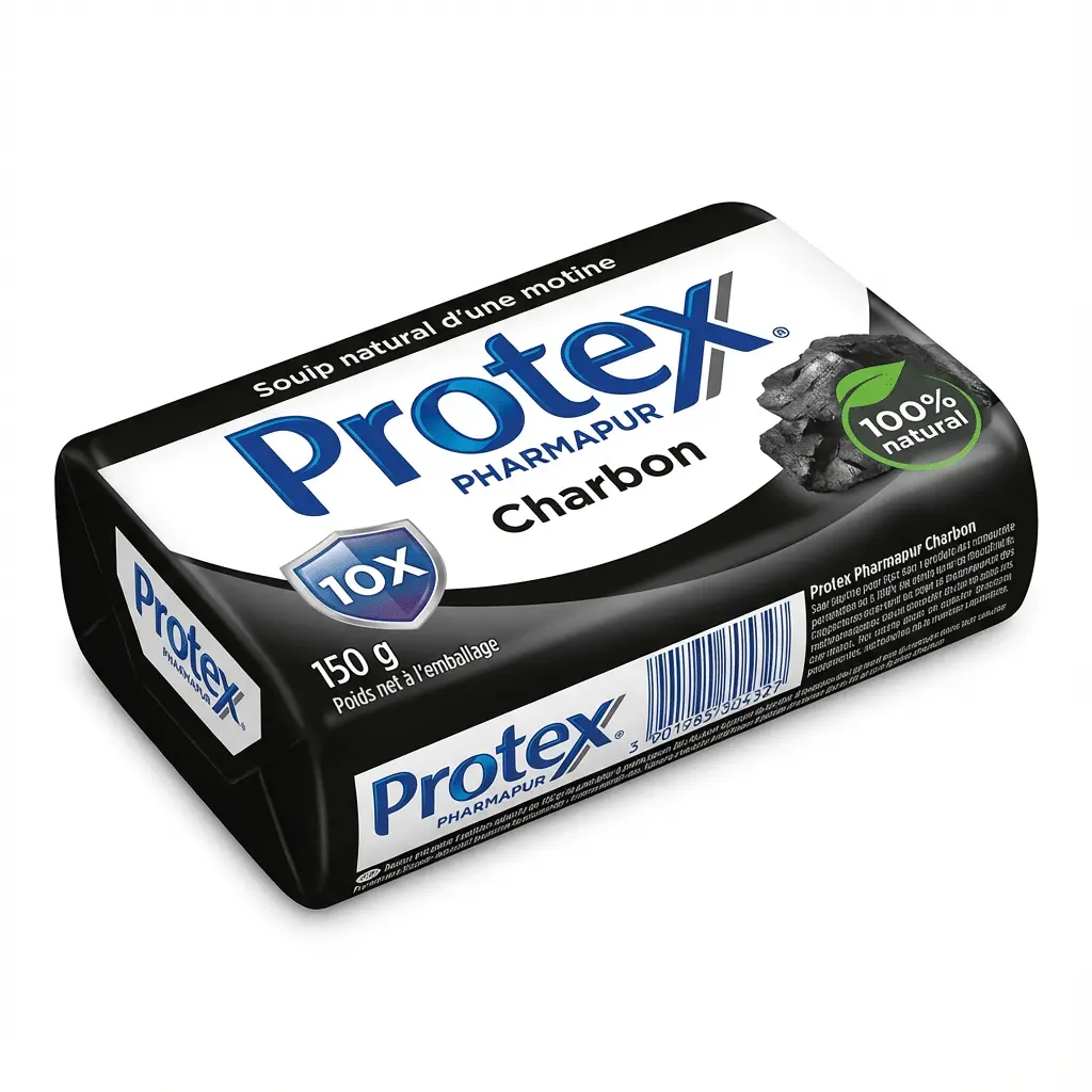 pain de savon Protex charbon hygiene quotidienne